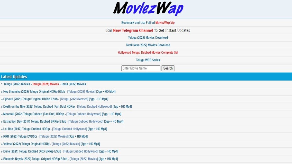 Moviezwap 2022: Download Latest HD Tamil, Telegu Movies