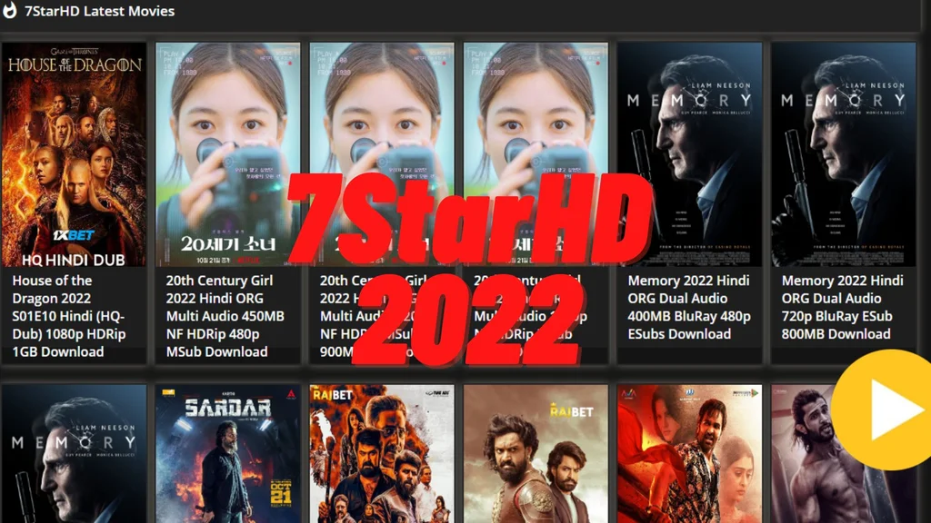 7StarHD 2022: Download Dual Audio 300Mb 480p 720p 1080p Movies