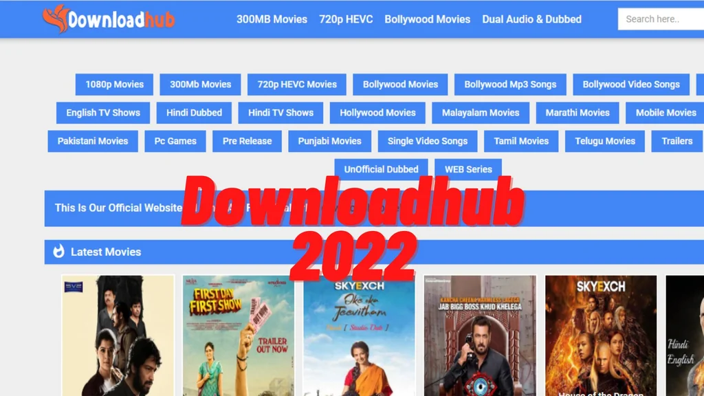 Downloadhub 2022: Download HD Hollywood, Bollywood Movies