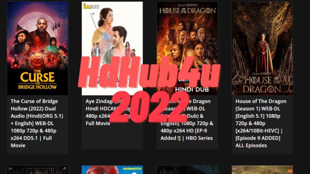 HDHub4u 2022 - Download Free Latest South, Hollywood and Bollywood Movies