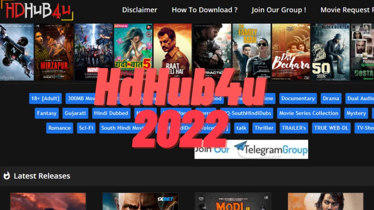 HDHub4u 2022 – Download Free Latest South, Hollywood and Bollywood Movies