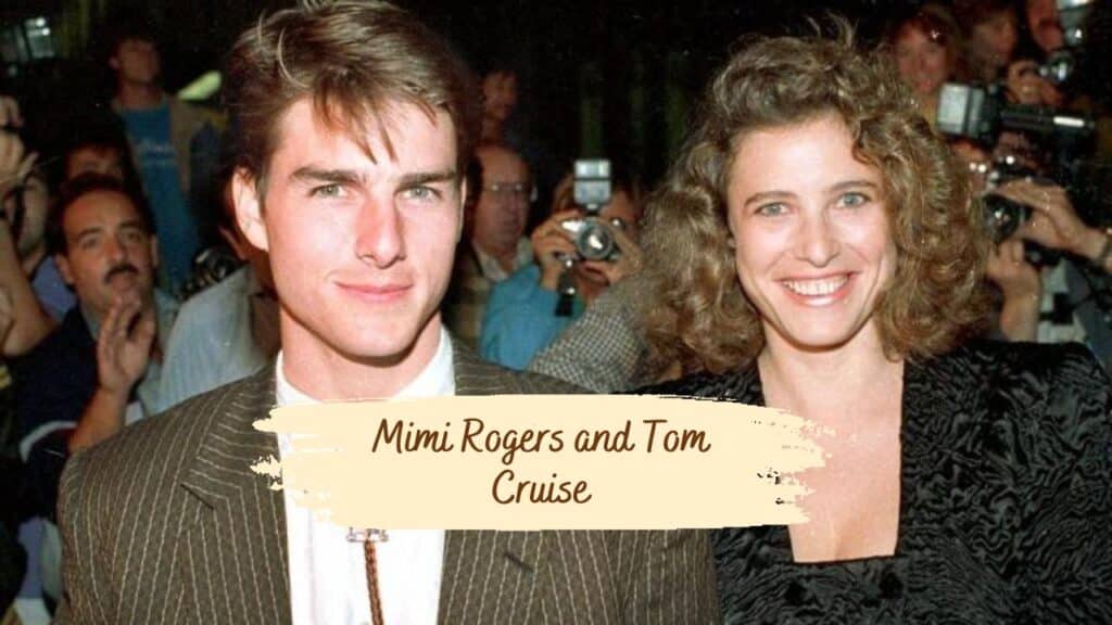 Mimi Rogers and Tom Cruise