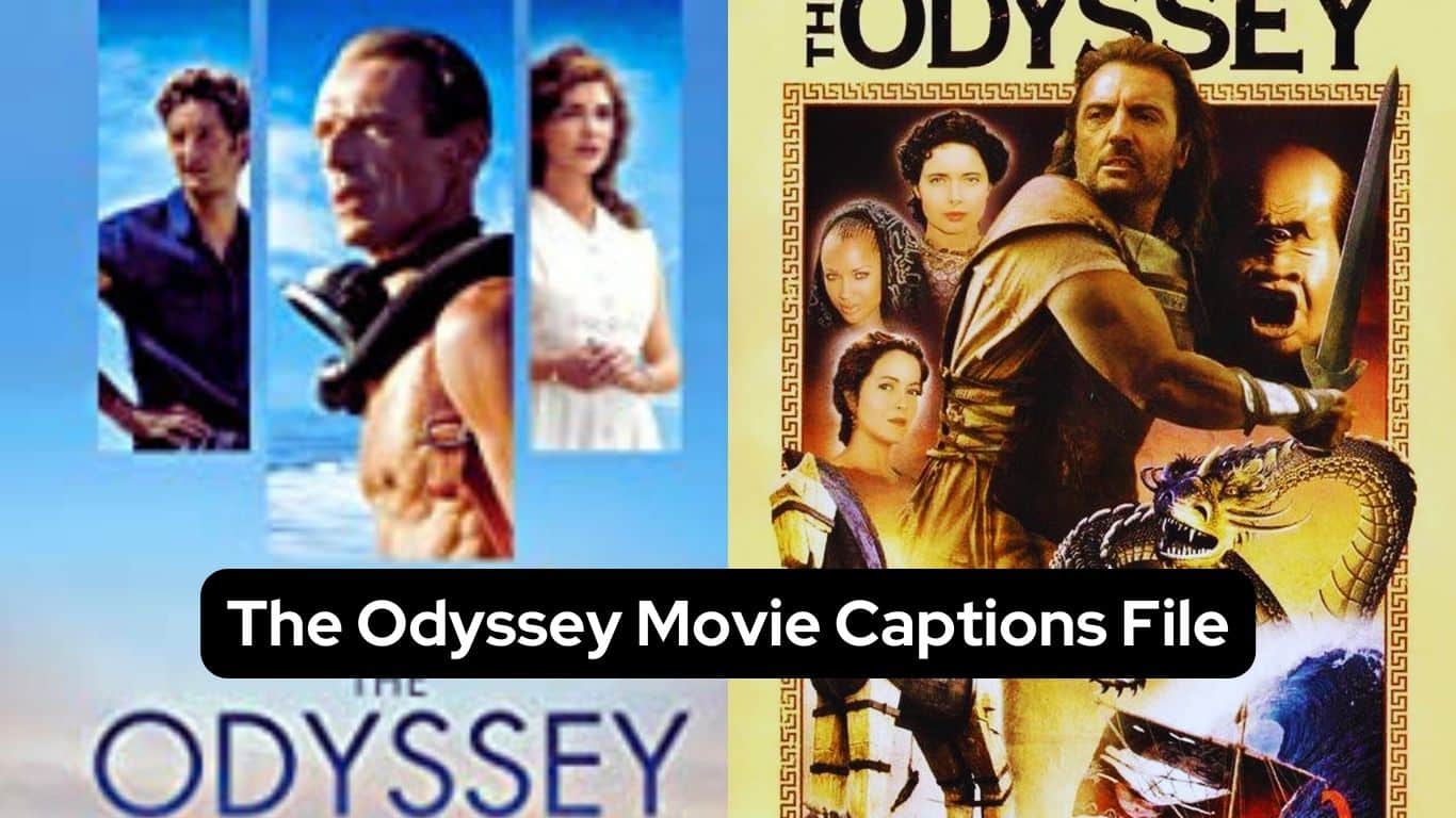 The Odyssey Movie Captions File