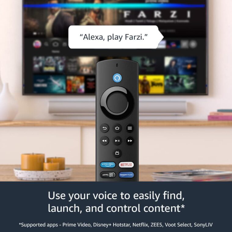 Amazon Fire TV Stick Lite with all-new Alexa Voice Remote Lite (no TV controls), HD streaming device | Now with App controls - Image 4
