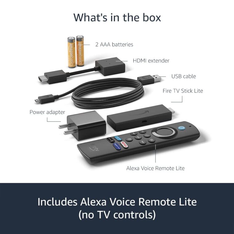 Amazon Fire TV Stick Lite with all-new Alexa Voice Remote Lite (no TV controls), HD streaming device | Now with App controls - Image 7