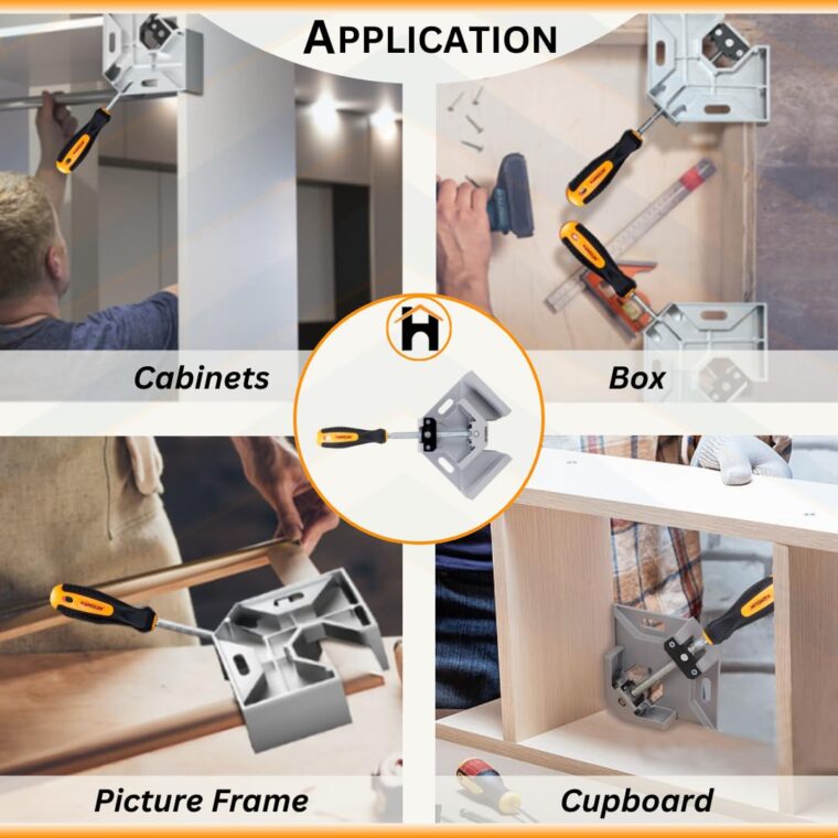 Homdum 90 Degree Corner Clamp Single Hand - Image 7