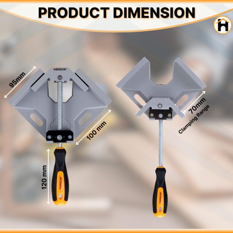 Homdum 90 Degree Corner Clamp Single Hand - Image 9