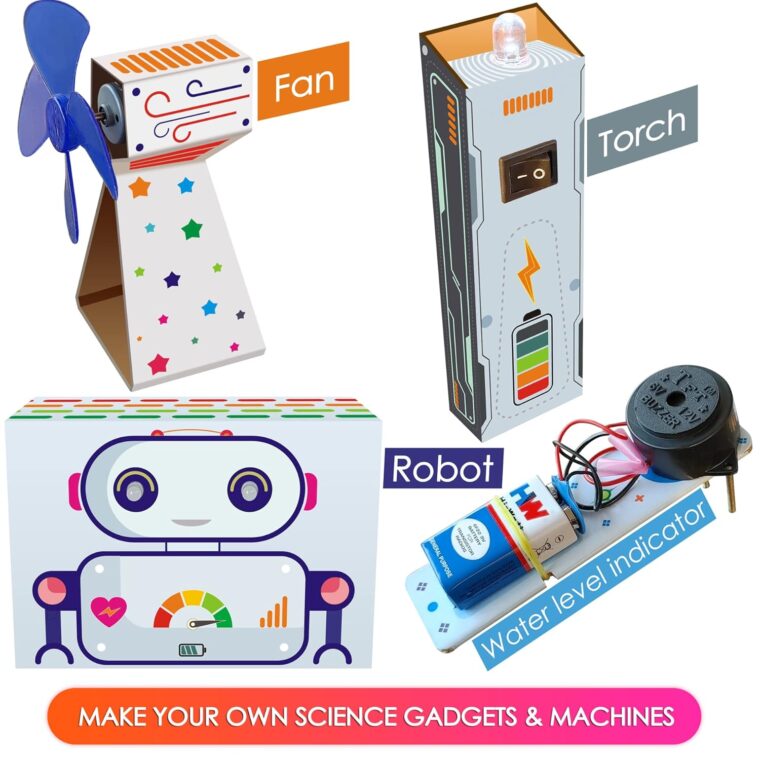 Kit4Curious 140 Experiments Science Projects Diy Gadgets Toy Educational Learning Kit - 140 Items In 1 Kit - Solar Energy, Steam Activities, Smart Gift For Boys & Girls - Image 4