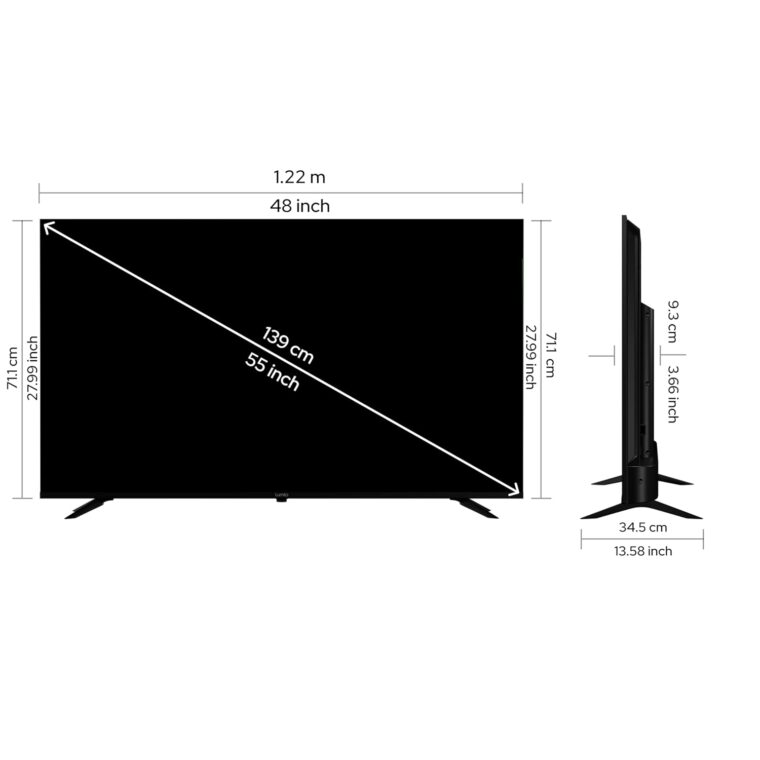 Lumio Vision 7 139 cm (55 inches) 4K Ultra-HD Smart QLED Google TV FTW3-ADSG - Image 7