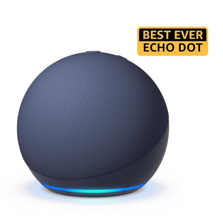 Echo Dot (5th Gen) | Smart speaker with Bigger sound, Motion Detection, Temperature Sensor, Alexa and Bluetooth| Blue - Image 3