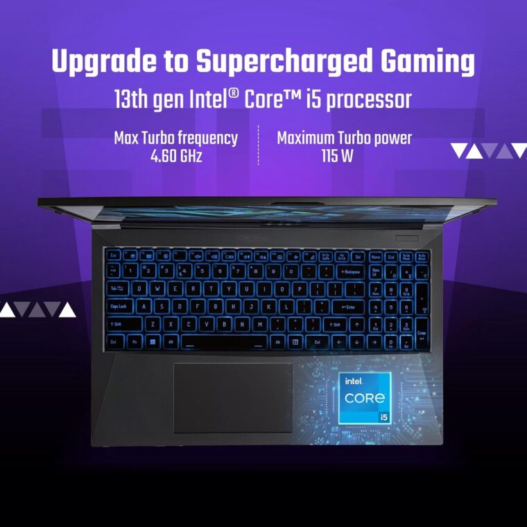 Acer ALG, Intel Core i5 13th Gen - 13420H, NVIDIA GeForce RTX 3050-6GB, 16GB RAM, 512GB SSD, FHD 15.6"/39.62cm, 144Hz, Windows 11 Home, Steel Gray, 1.99kg, AL15G-53 Gaming Laptop - Image 3