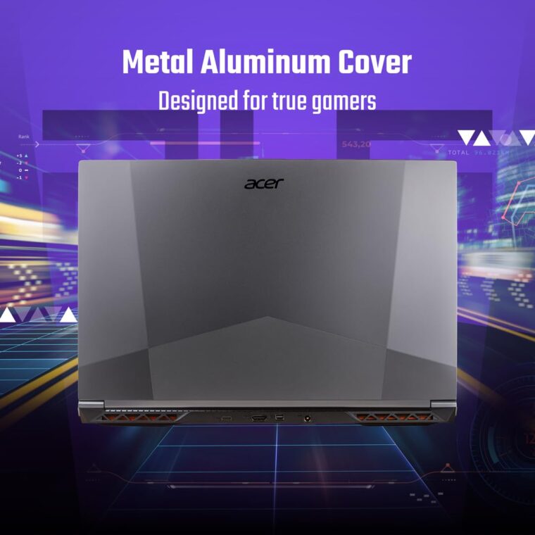 Acer ALG, Intel Core i5 13th Gen - 13420H, NVIDIA GeForce RTX 3050-6GB, 16GB RAM, 512GB SSD, FHD 15.6"/39.62cm, 144Hz, Windows 11 Home, Steel Gray, 1.99kg, AL15G-53 Gaming Laptop - Image 8