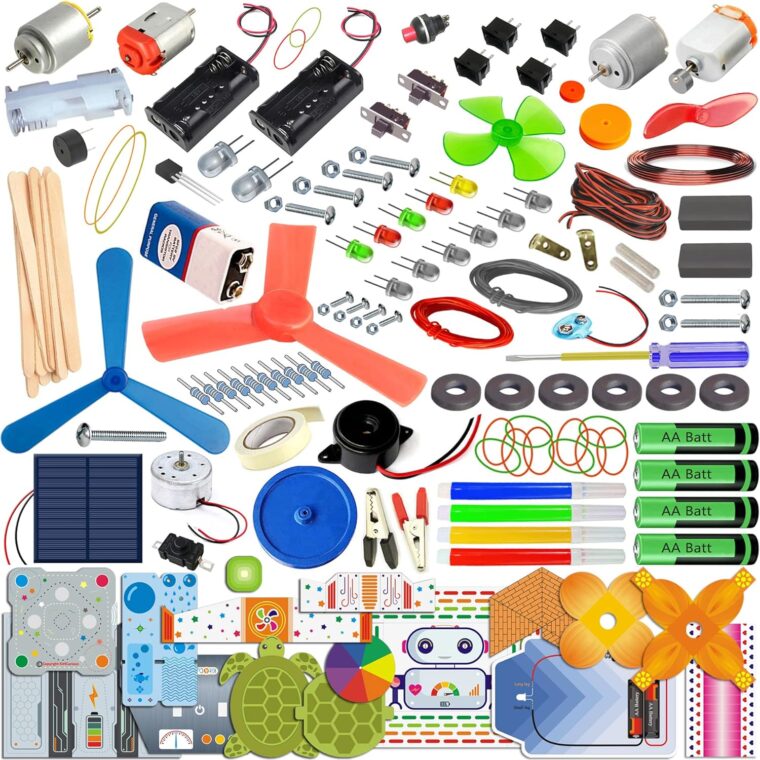 Kit4Curious 140 Experiments Science Projects Diy Gadgets Toy Educational Learning Kit - 140 Items In 1 Kit - Solar Energy, Steam Activities, Smart Gift For Boys & Girls - Image 2
