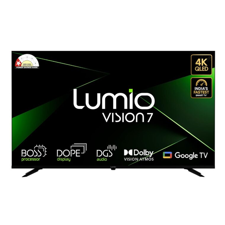 Lumio Vision 7 139 cm (55 inches) 4K Ultra-HD Smart QLED Google TV FTW3-ADSG - Image 2